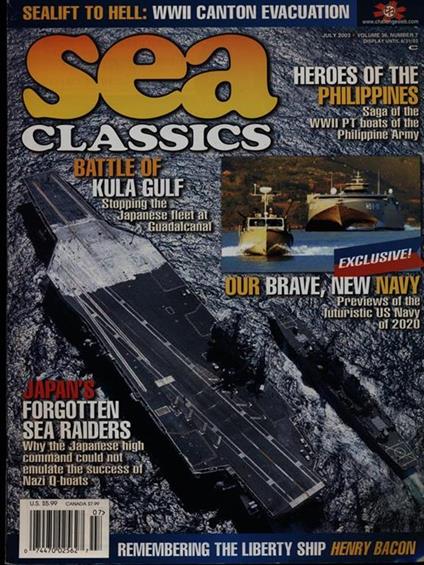 Sea classics july 2003 vol. 36/n. 7 - copertina