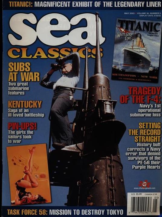 Sea classics may 2003 vol. 36/n. 5 - copertina