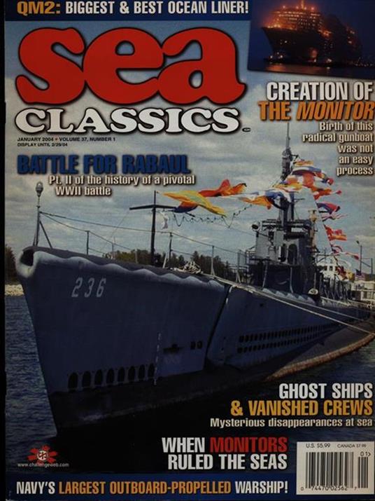 Sea classics january 2004 vol. 37/n. 1 - copertina