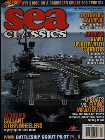 Sea classics MARCH 2004 vol. 37/n. 3 - copertina