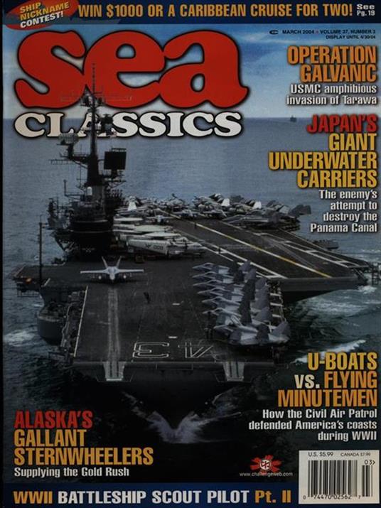 Sea classics MARCH 2004 vol. 37/n. 3 - copertina