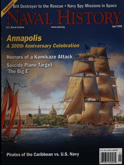 Naval History April 2008 - copertina