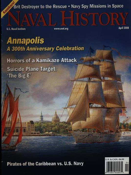 Naval History April 2008 - copertina