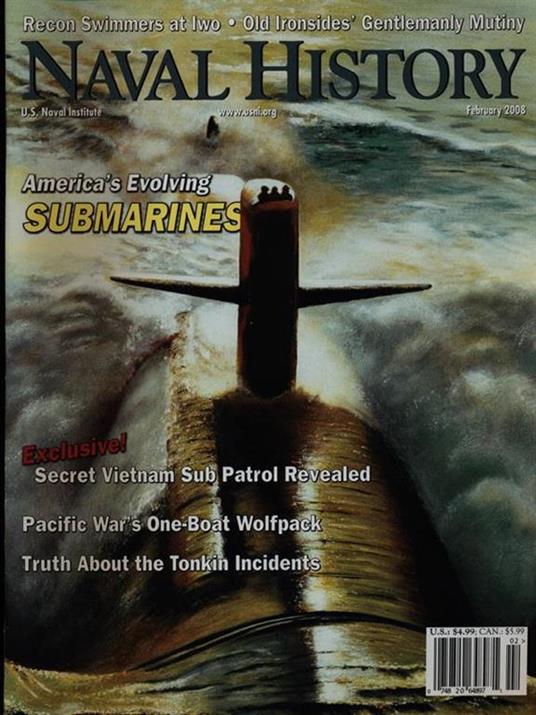 Naval History February 2008 - copertina