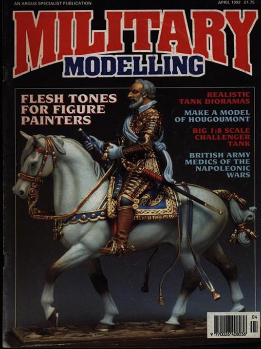 Military Modelling april 1992 - copertina