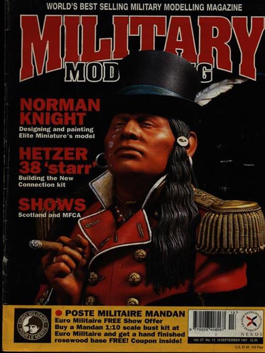 Military Modelling vol. 27 n. 13/19 september 1997 - copertina
