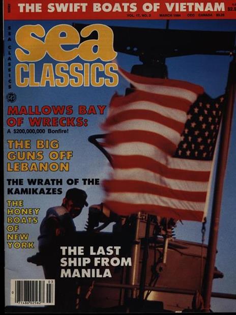 Sea Classics march 1984 vol. 17/n. 2 - copertina