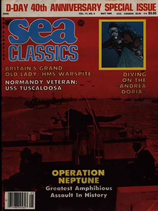 Sea Classics may 1984 vol. 17/n. 3 - copertina
