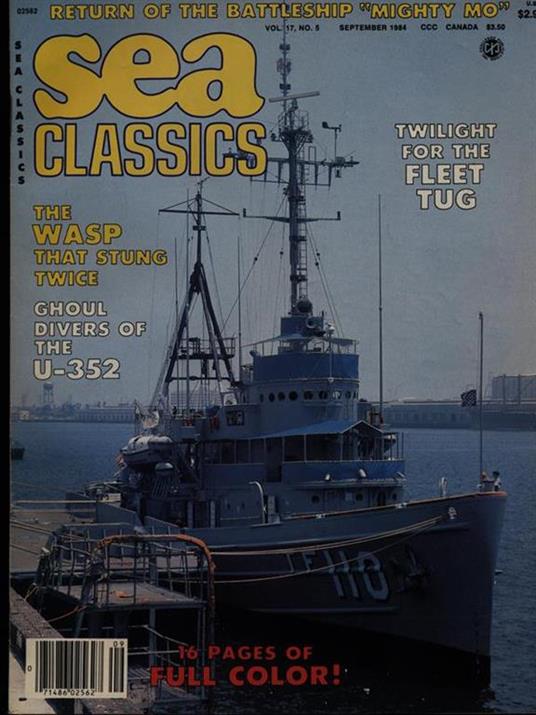 Sea Classics september 1984 vol. 17/n. 5 - copertina