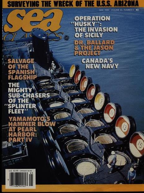 Sea Classics may 1989 vol. 22/n. 5 - copertina