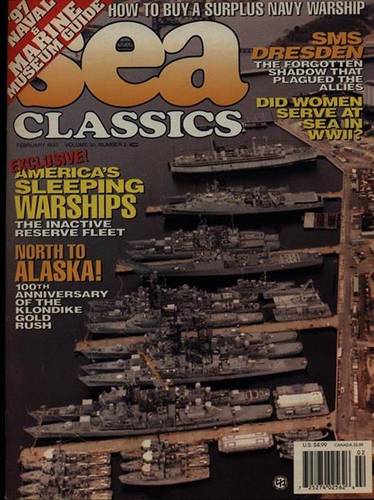 Sea Classics february 1997 vol. 30/n. 2 - copertina