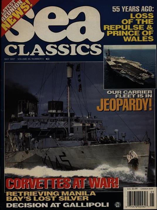 Sea Classics may 1997 vol. 30/n. 5 - copertina