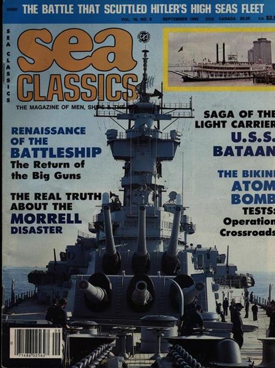 Sea Classics september 1983 vol. 16/n. 5 - copertina