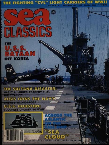 Sea Classics november 1983 vol. 16/n. 6 - copertina