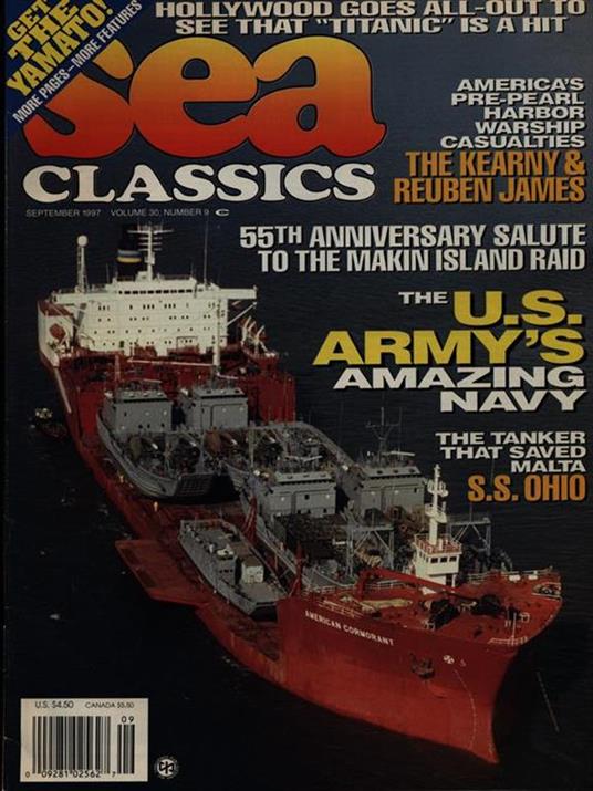Sea Classics september 1997 vol. 30/n. 9 - copertina