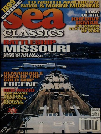 Sea Classics march 1999 vol. 32/n. 2 - copertina
