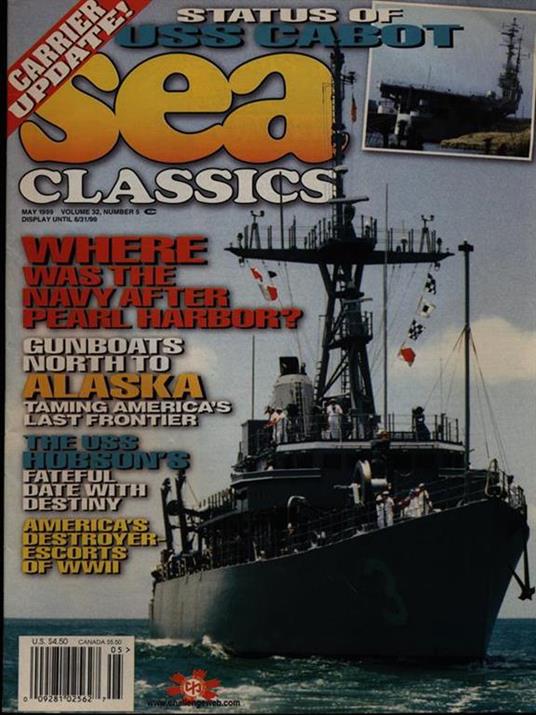 Sea Classics may 1999 vol. 32/n. 5 - copertina