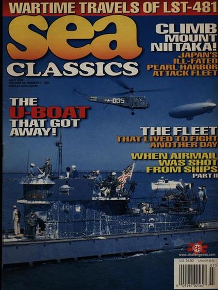 Sea Classics july 1999 vol. 32/n. 7 - copertina