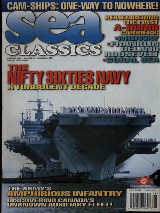 Sea Classics august 1999 vol. 32/n. 8 - copertina