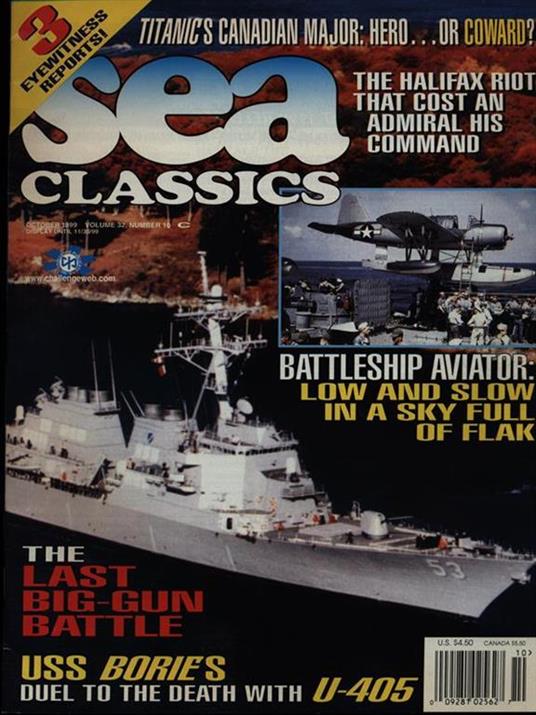 Sea Classics october 1999 vol. 32/n. 10 - copertina
