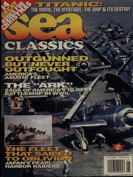 Sea Classics january 1998 vol. 31/n. 1 - copertina