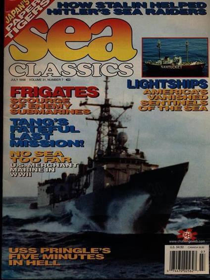 Sea Classics july 1998 vol. 31/n. 7 - copertina