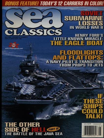 Sea Classics may 2001 vol. 34/n. 5 - copertina