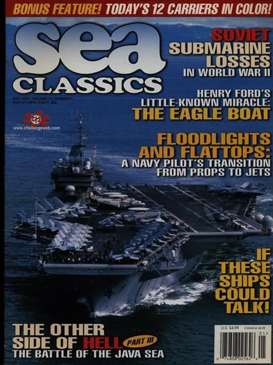 Sea Classics may 2001 vol. 34/n. 5 - copertina