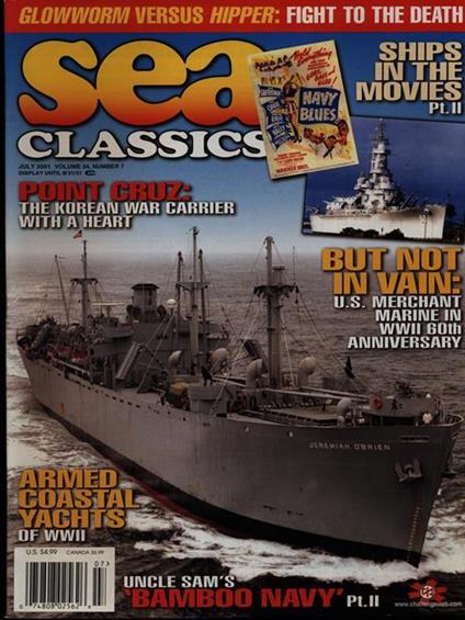 Sea Classics july 2001 vol. 34/n. 7 - copertina