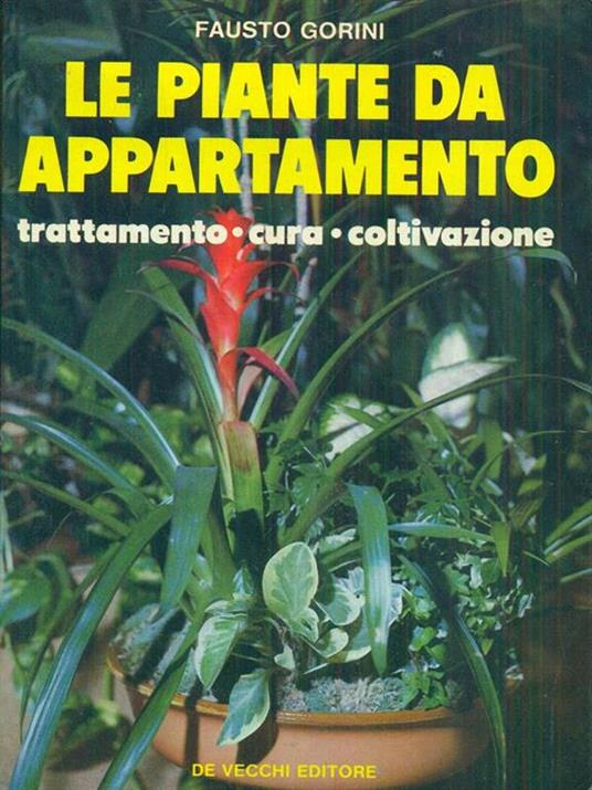 Le piante da appartamento - Fausto Gorini - copertina