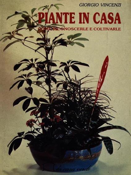 Piante in casa - Giancarlo Vincenzi - copertina