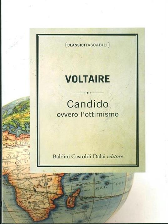 Candido ovvero l'ottimismo - Voltaire - copertina