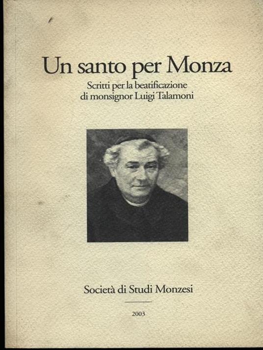 Un santo per Monza - Renato Mambretti - copertina