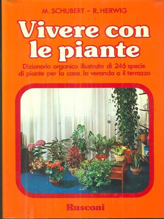 Vivere con le piante - M. Schubert - copertina