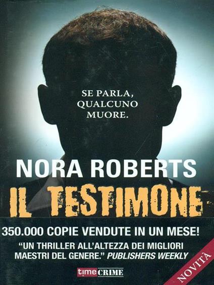 Il testimone - Nora Roberts - copertina