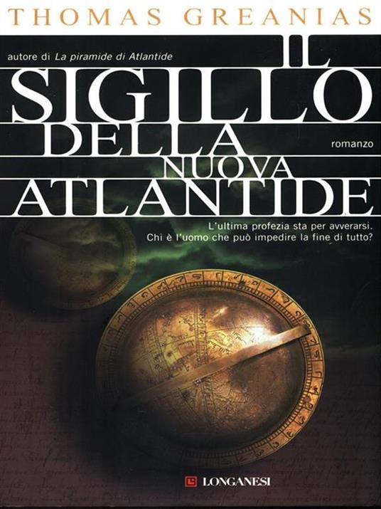 Il sigillo della nuova Atlantide - Thomas Greanias - copertina