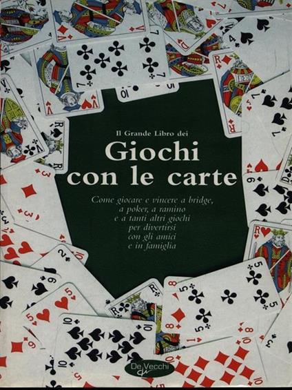 Il grande libro dei giochi con le carte - copertina