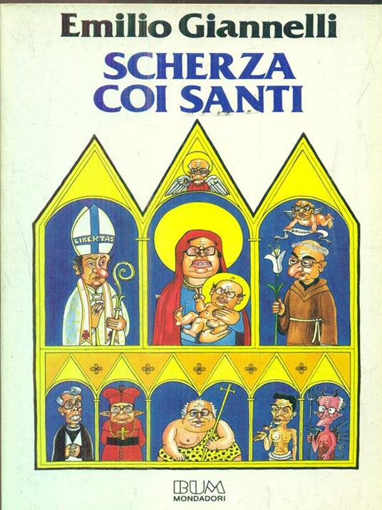 Scherza coi santi - Emilio Giannelli - copertina