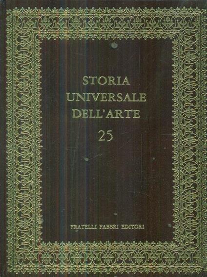 Storia universale dell'arte 25 Il settecento in francia - Francesco Abbate - copertina