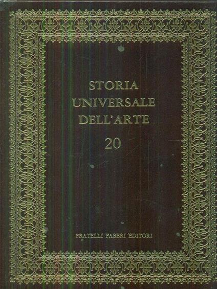Storia universale dell'arte 20 il cinquecento in Europa - Francesco Abbate - copertina