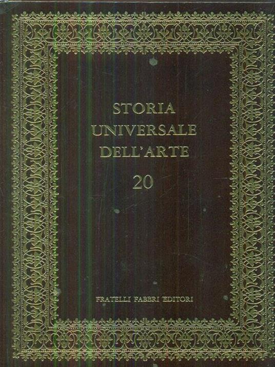 Storia universale dell'arte 20 il cinquecento in Europa - Francesco Abbate - copertina