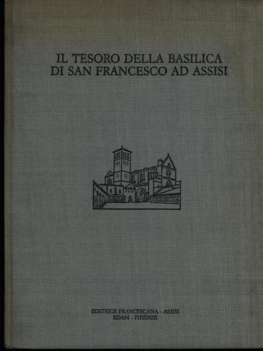 Il tesoro della basilica di San Francesco ad Assisi - copertina