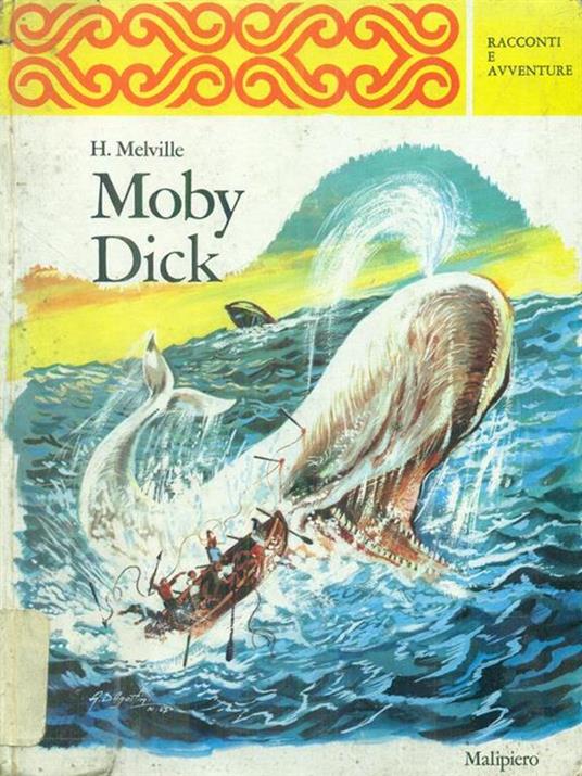 Moby Dick di: H Melville - copertina