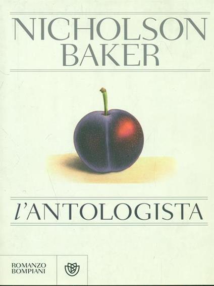 L' antologista - Nicholson Baker - copertina