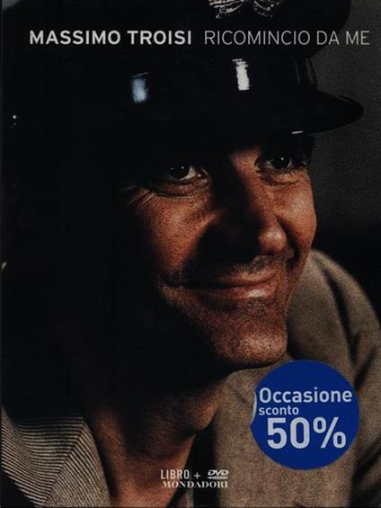 Libro + DVD: Ricomincio da me - Massimo Troisi - copertina