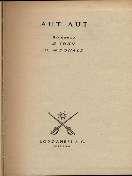 Aut Aut - copertina