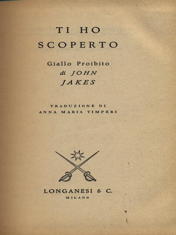 Ti ho scoperto