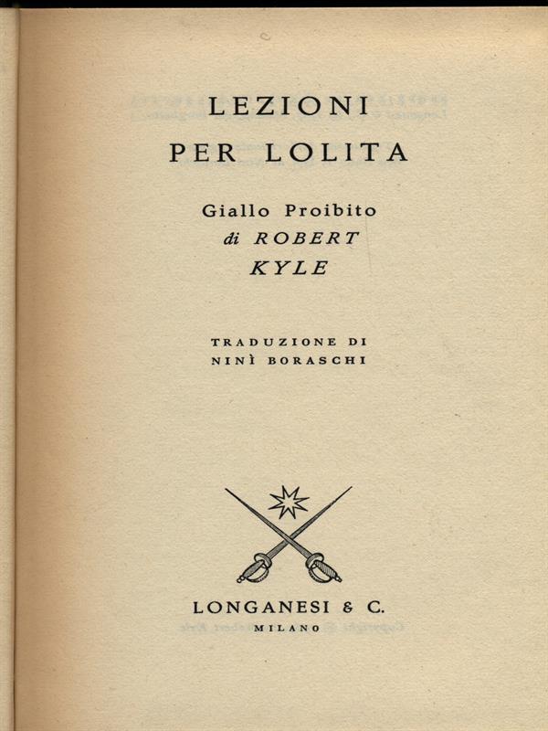Lezioni per Lolita