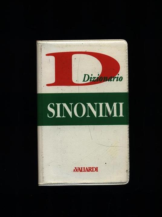 Dizionario Sinonimi - copertina