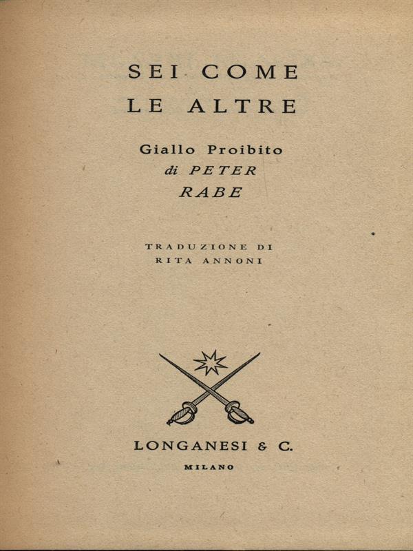 Sei come le altre